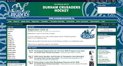 Desktop Screenshot of durhamcrusaders.ca